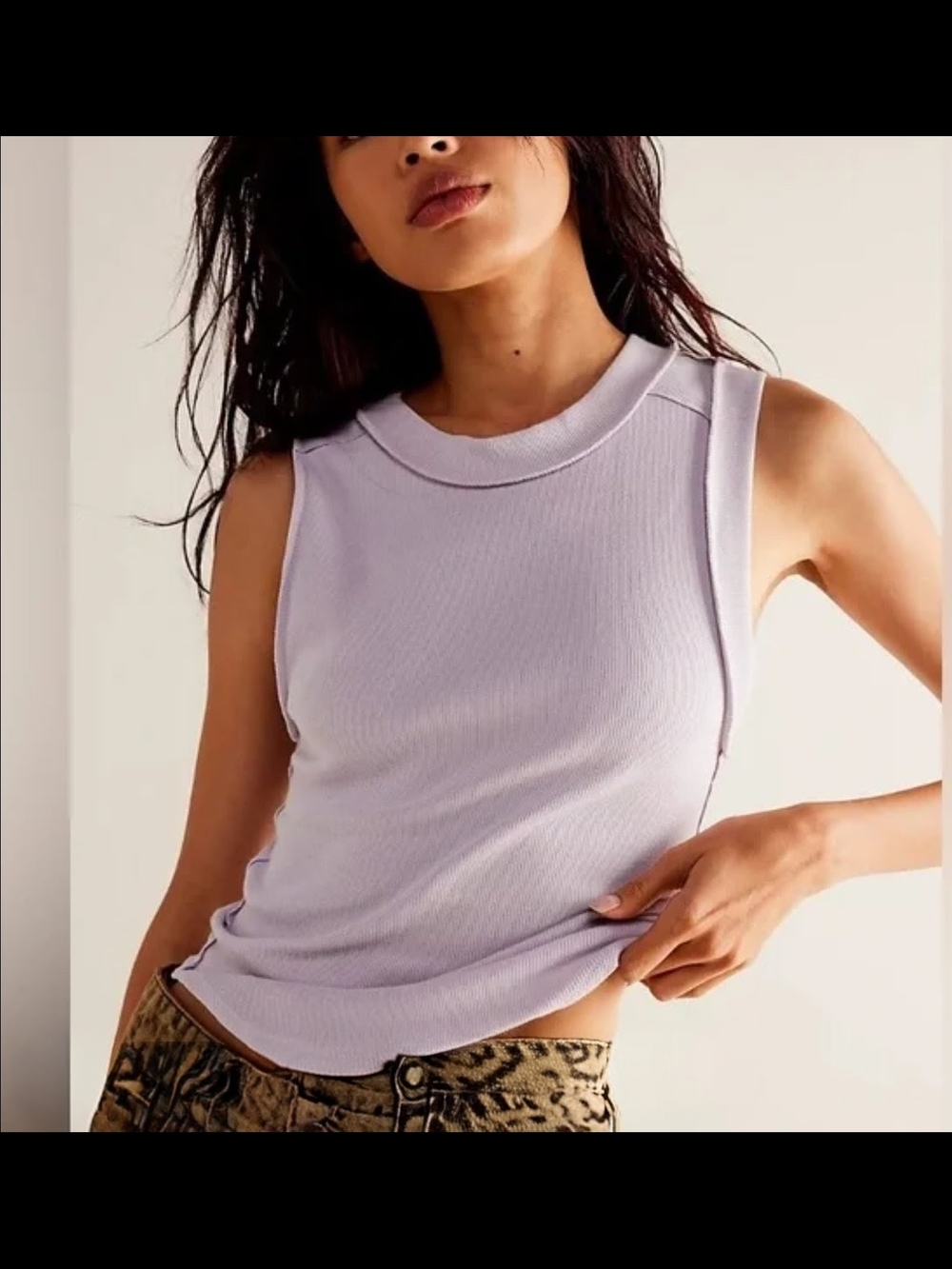We The Free Lavender "Kate" Tank